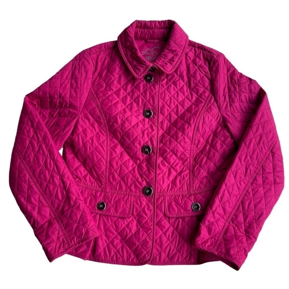 OLSEN Europe Berry Quilted Jacket US 6